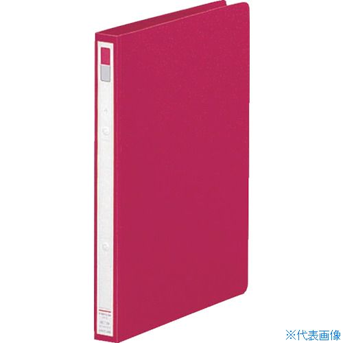■LIHIT A4/Sリングファイル 赤 収納数150枚 F867U3(2285313)