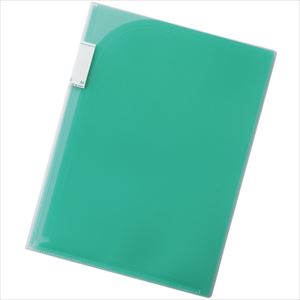 ■LIHIT 6ポケットホルダー 緑 A4 F34127(2286977)[送料別途お見積り][法人限定][掲外取寄]