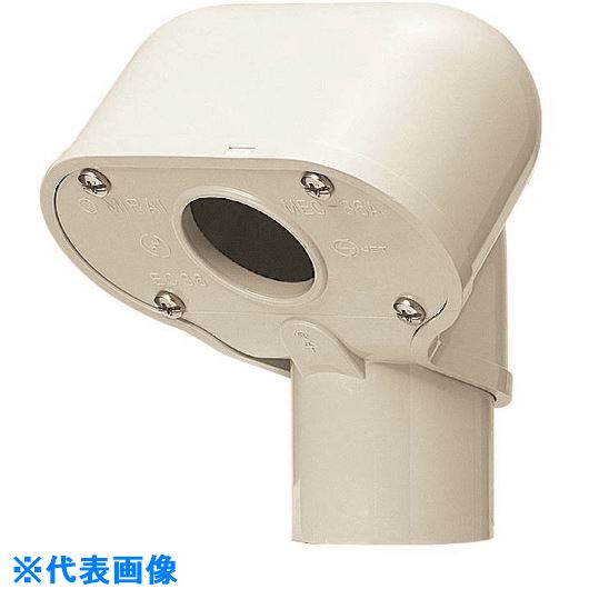 ■未来 エントランスキャップ(1つ穴) MEC-54AM MEC54AM(2292134)[送料別途見積り][法人・事業所限定][掲外取寄]