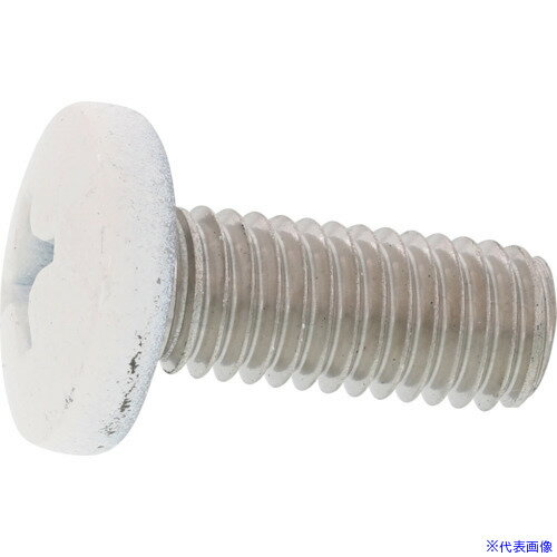 ■SUNCO 頭部ホワイトステン(+)バインド小 5×8 (500本入) 0002000400500080A0(2305417)[送料別途お見積り][法人限定][掲外取寄]