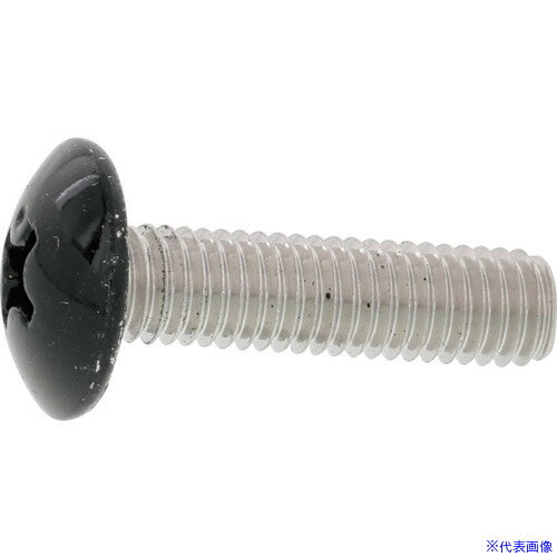 ■SUNCO 頭部ブラックステン(+)トラス小ネジ 3×8 (2000本入) 0002000300300080B0(2313258)[送料別途お見積り][法人限定][掲外取寄]