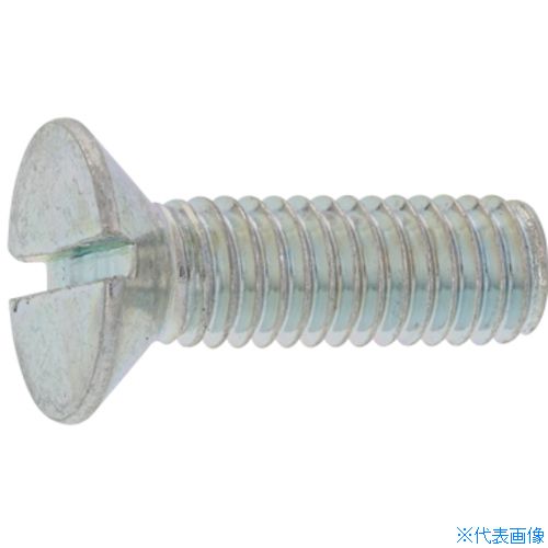 ■SUNCO ユニクロ(-)サラ小ネジ 8×25 (200本入) 000001010080025001(2313704)[送料別途見積り][法人・事..