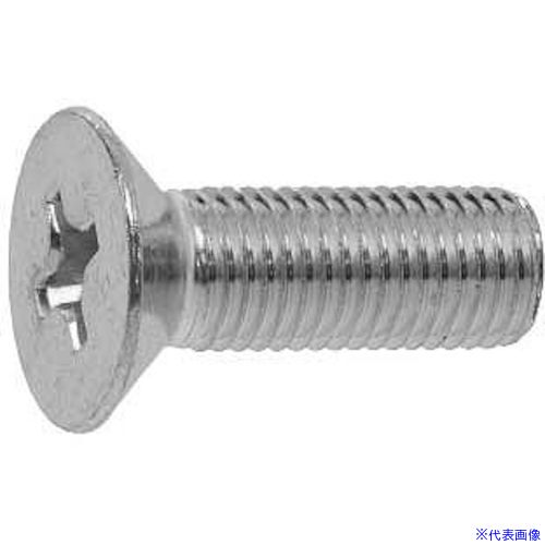 ■SUNCO ステン(+)サラ小ネジ細目 P1.25 10×50 (50本入) 000200510100050000(2318177)[送料別途見積り][法人・事業所限定][掲外取寄]