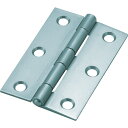 ■TRUSCO スチール製厚口蝶番 シルバー塗装仕上げ 全長89mm (10個入) 88889SV(2337134)