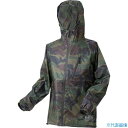 ■喜多 スーパーライトレインウェア 超軽量 No1710 カモフラ 3L(XL) NO1710CAMO3L(2360422)