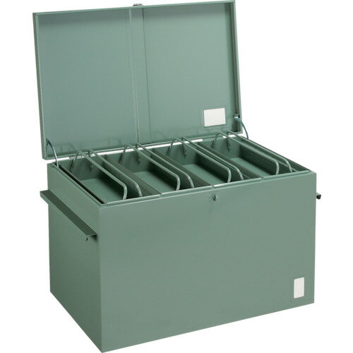 ■TRUSCO 大型車載用工具箱 中皿付 900X600X600 F960(2390558)[法人・事業所限定][直送元]