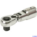 ■TONE 差替式トルクレンチ用交換ラチェットヘッド 差込角6.35mm 全長65mm 8DRH2FH(2396324)