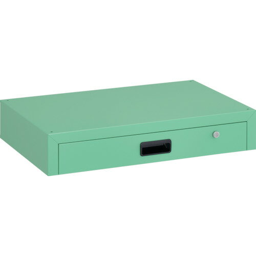 ■TRUSCO ツールワゴン ラビットワゴン用1段引出 700X450 ヤンググリーン RBW75VYG(2407690)