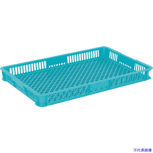 樂天商城 - ■サンコー スタッキングコンテナー 101158 サンテナーB#14AD ライトブルー 10115800(2429007)