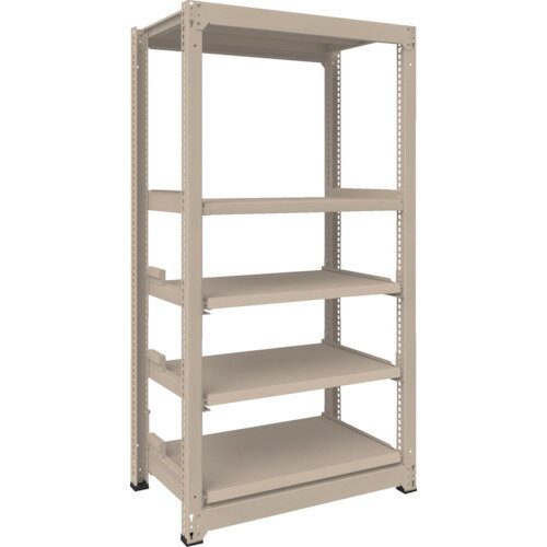 ■TRUSCO M3型中量棚 W900XD595XH1800 スライド棚板 中間X2段・底1段付 M36363HMB1M2(2442087)[法人限定..