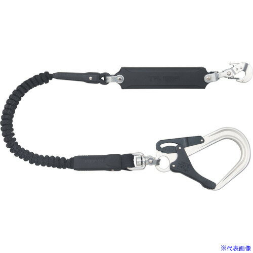 ■タジマ ハーネス用ランヤード ジャバラシングルL8 A1JR150L8BK(2443639)