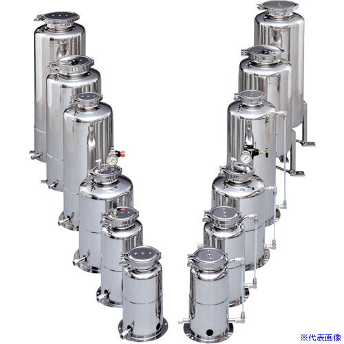 オレンジブック トラスコ中山　TRUSCOユニコントロールズ ステンレス圧力容器 20L 液面計付 〔品番:TN20B316L〕[ 注番:2456462]特長●開口部分を胴径より小さくしたタイプで、多くの容量を必要とする場合でも比較的に低コストで製作できます。●50・100Lの大容量タイプまで、充実したラインナップです。●胴径を大きくしてあるので、高さが他のタンクと比べ低く設計されています。用途●液体の圧送用に。●腐食性の液体を使用する際に。仕様●容量(L)：20●高さ(mm)：625●内径(mm)：250仕様2●使用圧力：0.49MPa以下●蓋着脱フェルールクランプ式●ポート(蓋)2-Rc1/4、Rc1/8●内外面バフ研磨仕上（蓋内面は機械加工仕上げ）材質/仕上●本体：ステンレス(SUS316L)　パッキン：FKMセット内容/付属品注意原産国（名称）日本JANコード本体質量9.8kgオレンジブック トラスコ中山　TRUSCOユニコントロールズ ステンレス圧力容器 20L 液面計付 〔品番:TN20B316L〕[注番:2456462][本体質量：9.8kg]分類》研究用品》ボトル・容器》ステンレスタンク☆納期情報：メーカー直送品（送料元払い）【法人限定＝会社名ご記入お願い致します。】 ※北海道・沖縄・離島は運賃別途商品も含む