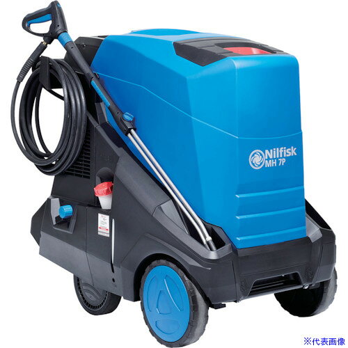 オレンジブック トラスコ中山　TRUSCONilfisk 業務用温水高圧洗浄機 MH7P−180/1260FA 50Hz 〔品番:107146984〕[ 注番:2457468]特長●高いパフォーマンス、快適な操作性、優れた耐久性・安全性・メンテナンス性のある製品です。●スプレーガンの開閉に連動し適度な遊びを設けて、自動的に本機を停止・再始動させることにより空運転を排除した省エネ・ロングライフ機構です。●人間工学を基にデザインしたアクセサリー、荒れた路面・段差も楽に移動できる大型ホイールを搭載しています。●ランニングコストおよび維持費が低く、頑丈で耐久性と洗浄効率の高い製品です。仕様●吐出水量(L/min)：21●吐出圧力(MPa)：18●幅(mm)：700●奥行(mm)：1190●高さ(mm)：1050●給水方式：水道直結（オプションで自吸式）●電源(V)：三相200●電源：三相200V●消費電力(W)：7600●電源コード長さ(m)：5●周波数(Hz)：50●ボイラー加熱温度(℃)：80℃（温水）/150℃（スチーム）●許容給水最高温度(℃)：40●ボイラー加熱温度-温水/スチーム(℃)：80/150●灯油タンク容量(L)：30●1日の推奨使用時間-週5日未満使用で(h)：6.5●1日の推奨使用時間-週5日以上使用で(h)：5.5●高圧ホース(m)：10仕様2材質/仕上セット内容/付属品●洗剤タンク10L×2個注意●長くご使用いただくために、許容給水温度をご確認ください。原産国（名称）ハンガリーJANコード5711145275363本体質量195kgオレンジブック トラスコ中山　TRUSCONilfisk 業務用温水高圧洗浄機 MH7P−180/1260FA 50Hz 〔品番:107146984〕[注番:2457468][本体質量：195kg]分類》清掃・衛生用品》清掃機器》高圧洗浄機☆納期情報：メーカー直送品【法人限定＝会社名ご記入お願い致します。】