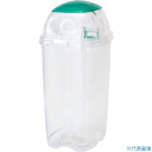 ■コンドル 透明エコダスター #60 キャップ用 グリーン TPDC6G(2462762)[送料別途お見積り][法人限定][外直送](3.0)