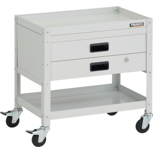 ��TRUSCO �ġ���若�� ��ӥåȥ若�� 600X400XH600 2�� 2�ʰ��� ������� �ۥ磻�� RBW662XW(2466354)