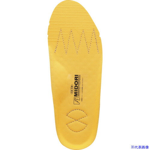 ■ミドリ安全 靴備品 EVA2層カップインソール静電 24cm 2299924024(2474277)[送料別途お見積り][法人限..