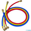 ■イエロージャケット R410A用チャージングホースプラス2 92cm 3本パック Y21583(2495643)