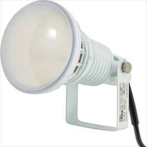 オレンジブック トラスコ中山　TRUSCONICHIDO エコビックLED投光器20W 常設型 昼白色 電線1.5m 本体白 〔品番:AFLE20JW〕[ 注番:2498726]特長●バラストレス水銀灯250W相当の明るさです。●常設設置仕様、コード先端は切放しです。用途●看板照明など常設設置に。仕様●明るさ(lm)：2780●幅(mm)：120●奥行(mm)：255●高さ(mm)：150●電源(V)：AC100/200V●消費電力(W)：100V/21W、200V/22W●コード長さ(m)：1.5●電線種：VCT0.75●消費電力(W)100V：21●消費電力(W)200V：22●電圧(V)：100/200●球寿命(時間)：50000●色：白●口金：E26●照射角(°)：170●色温度(K)：5000●標準消費電力料金(100V)：0.53円/h●標準消費電力料金(200V)：0.55円/h仕様2●常設仕様●屋内・屋外兼用型材質/仕上●灯具：ADC、LEDレンズ：PCセット内容/付属品●灯具●LED電球●落下防止ワイヤー注意●電球が灯具のパッキンにしっかりと当たるまでしめつけてください。●コード先端切放しですのでプラグは付属しておりません。原産国（名称）中国JANコード4937305059197本体質量1.1kgオレンジブック トラスコ中山　TRUSCONICHIDO エコビックLED投光器20W 常設型 昼白色 電線1.5m 本体白 〔品番:AFLE20JW〕[注番:2498726][本体質量：1.1kg]《包装時基本サイズ：270×180×175》〔包装時質量：1kg〕分類》工事・照明用品》作業灯・照明用品》投光器☆納期情報：メーカー取り寄品（弊社より発送）