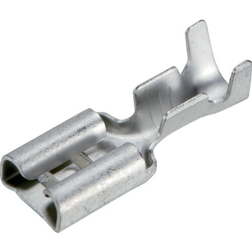 ■TRUSCO 平形差込端子 F形(40個入)幅5.0 長さ15.3 TOSS64815F(2499510)