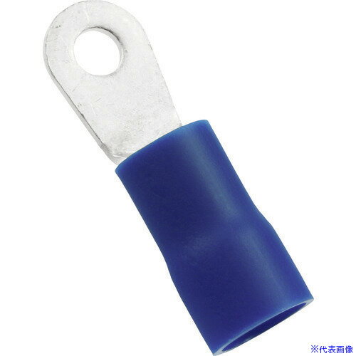 ■ストロングホールド ビニール絶縁被覆付圧着端子(丸形) 電線サイズ:AWG6/14sq 取付ネジ:M5 25個入り E..