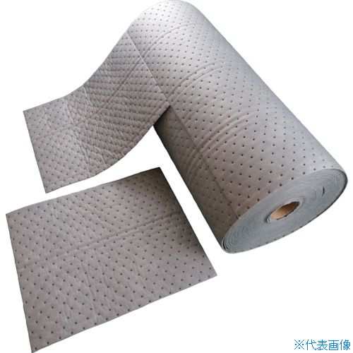 オレンジブック トラスコ中山　TRUSCOJOHNAN 油吸収材 アブラトール ロール 800×1.5mm 50m巻 〔品番:PCAR8050R〕[ 注番:2507696]特長●1.5mmと薄手ながら強度を持たせた吸収材です。●しっかりと油をふき取りたいときにはミシン目でカットして必要なサイズで使えます。●50mの長さがあるので広く使いたいときにも対応できます。用途●機械や工具などの油拭き取り作業に。●床に敷いて垂れ落ちる油の回収に。●緊急対策時の備蓄用吸収材として。仕様●油吸収量(L/巻)：67.5●幅(mm)：800●長さ(m)：50●厚さ(mm)：1.5●色：グレー仕様2●ロールタイプ●厚さ：1.5mm材質/仕上●ポリプロピレンセット内容/付属品注意●廃棄の際は吸収した液体に応じた処理を行ってください。原産国（名称）インドネシアJANコード4523816101663本体質量7kgオレンジブック トラスコ中山　TRUSCOJOHNAN 油吸収材 アブラトール ロール 800×1.5mm 50m巻 〔品番:PCAR8050R〕[注番:2507696][本体質量：7kg]《包装時基本サイズ：295×295×800》〔包装時質量：8kg〕分類》清掃・衛生用品》清掃用品》吸収材☆納期情報：仕入れ先通常在庫品 (欠品の場合有り)