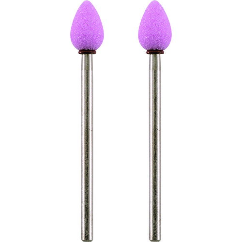 ■PROXXON マイクログラインダー用先端工具 軸付き砥石2本(WA150) 卵 26768(2514337)