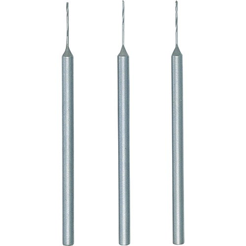 ■PROXXON マイクログラインダー用先端工具 小径ドリル3本0.5mm 28854(2515847)