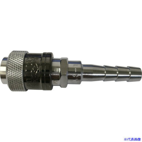 ■小池酸素 アポロコック(ソケット) ホース用 適用流体酸素 接続サイズφ8 S1A02131 AS18(2517418)