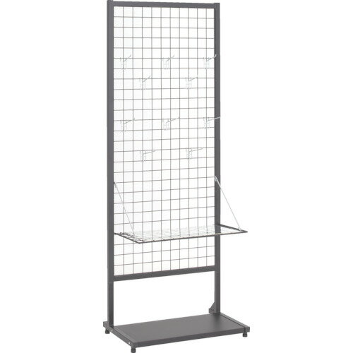 ■TRUSCO PBディスプレイスタンド フック付 605X390XH1700 PB2(2525020)[送料別途お見積り][法人限定]