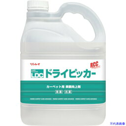 ■リンレイ RCC ドライピッカー 4L エコボトル (カーペット美観向上剤) 454232(2531334)×3[送料別途見積り][法人・事業所限定][外直送]