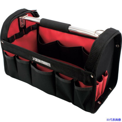 オレンジブック トラスコ中山　TRUSCOアストロプロダクツ ハンディツールトート ブラック 〔品番:2003000004625〕[ 注番:2539492]特長●丈夫なオープンタイプのツールバッグです。●外側に複数のポケットが付いているので...