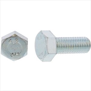 ■SUNCO 三価ユニクロ 鉄 六角ボルト 全ネジ 輸入 8X45 (250本入) B000UJ0000800450...