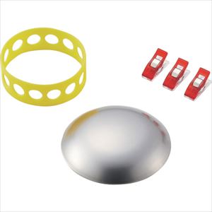 ■CLOVER ステッチドーム 34611(2540715)×5[送料別途お見積り][法人限定][掲外取寄]