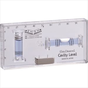 ■エビスダイヤモンド 磁石付キャビティレベル ブルー ED10CVMBL(2542372)[送料別途見積り][法人・事業所限定][掲外取寄](4)