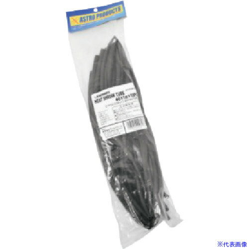 オレンジブック トラスコ中山　TRUSCOアストロプロダクツ ヒートシュリンクチューブ 6X1000mm(10本入) 〔品番:2005000006166〕[ 注番:2542704]特長●ヒートガンなどで熱を加えると収縮するチューブです。●配線の端末処理や保護や絶縁などに使用可能です。●使用する分だけ好きな長さでカットできる、1mの10本セットです。用途●自動車整備、電装品取付、配線作業に。電線の絶縁、保護、配線接続部の被覆や補修に。仕様●長さ(mm)：1000仕様2●内径(mm)：φ6●耐電圧(V)：1000V●長さ変化率：5%●内径収縮率：50%●収縮温度：125℃以上●入数：10材質/仕上●PEセット内容/付属品注意原産国（名称）中国JANコード2005000006166本体質量0.08kgオレンジブック トラスコ中山　TRUSCOアストロプロダクツ ヒートシュリンクチューブ 6X1000mm(10本入) 〔品番:2005000006166〕[注番:2542704][本体質量：0.08kg]《包装時基本サイズ：27×120×460》〔包装時質量：86g〕分類》電子機器》電設配線部品》収縮チューブ☆納期情報：メーカー取り寄品（弊社より発送）