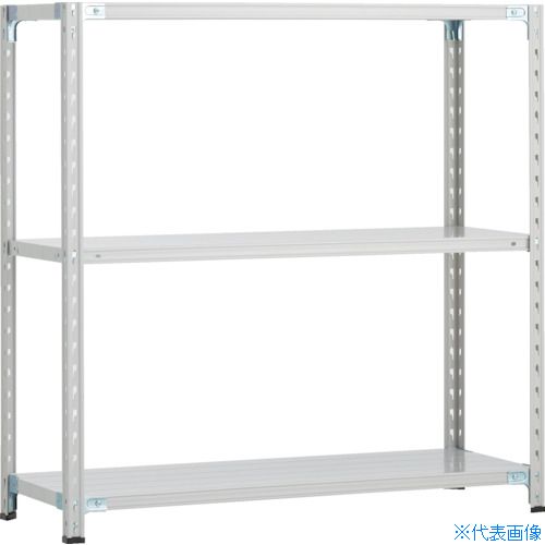 オレンジブック トラスコ中山　TRUSCOTRUSCO CB型 軽中量セミボルトレス棚 1200X450XH1200 3段 WG色 〔品番:CB4443WG〕[ 注番:2545609]特長●組み立て簡単、今までボルト組みをしていた手間が大きく省けます。●中棚は全て棚受けに棚板を置くだけの段替え簡単構造（中棚ボルト不要）です。●頑丈なガセットプレート（天地揺れ止め金具）と支柱とのクサビ効果によって優れた剛性を発揮しています。仕様●間口(mm)：1200●奥行(mm)：450●高さ(mm)：1200●有効間口(mm)：1120●色：ホワイトグレー●棚段数(段)：3●均等積載量(kg/段)：150●最大積載量(kg/台)：900●棚板調整ピッチ(mm)：50●単体型/連結型：単体型仕様2●有効間口寸法は、間口-80mm●有効棚段間隔寸法は棚段間隔寸法-35mmです。●本体外寸法は間口+2mm、奥行+2mm、高さ+2mmです。●棚板実寸は間口、奥行よもに呼び寸法の-13mmです。材質/仕上●スチールセット内容/付属品注意●車上渡しのため、お客様での荷降ろしが必要です。原産国（名称）日本JANコード4550414098743本体質量22.3kgオレンジブック トラスコ中山　TRUSCOTRUSCO CB型 軽中量セミボルトレス棚 1200X450XH1200 3段 WG色 〔品番:CB4443WG〕[注番:2545609][本体質量：22.3kg]分類》物流・保管用品》物品棚》軽中量棚（150kg）☆納期情報：メーカー直送品（送料元払い）【法人限定＝会社名ご記入お願い致します。】 ※北海道・沖縄・離島は運賃別途商品も含む