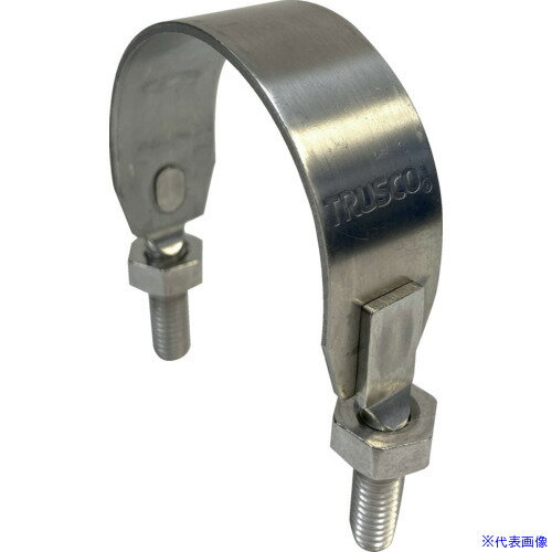 ■TRUSCO SGP管用Uバンド SUS304 呼び径 80A ねじ径3/8 TSGPU80ASUS(2546465)