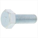■SUNCO 三価ホワイト 7マークBT 全ネジ 細目 12X25(1.25 (100本入) B00070040120025003(2549446)[送料別途見...