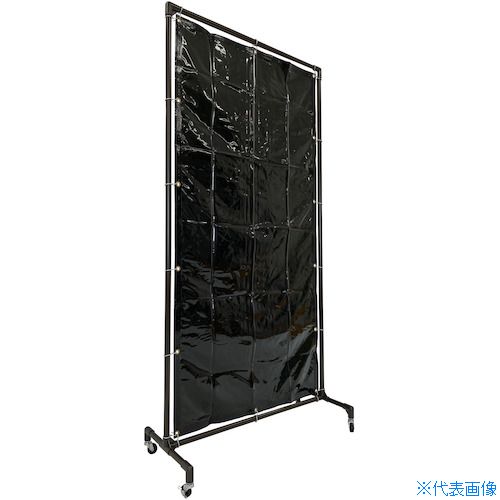 ■TRUSCO 溶接遮光フェンス 1020型単体 深緑 YFBDG(2552981)