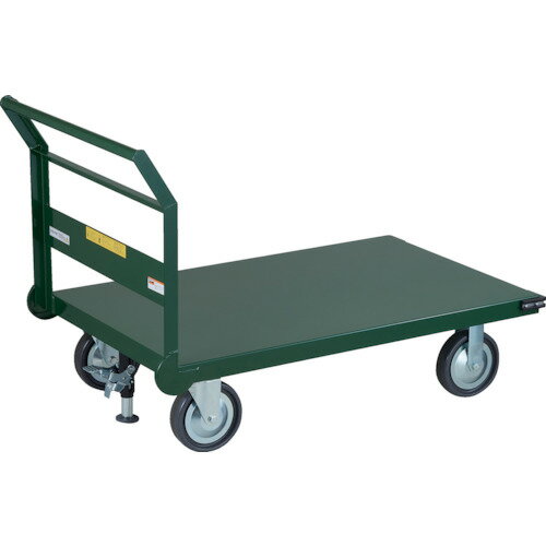 ■TRUSCO 鋼鉄製運搬車 1トン 900X600 ダーコキャスター仕様 ストッパー付 SH102DS(2562316)[法人限定][直送元]