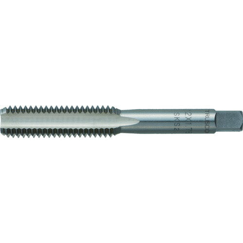 オレンジブック トラスコ中山　TRUSCOTRUSCO ハンドタップ 並目 M33X3.5−3 SKS 上 〔品番:THT33X3.53〕[ 注番:2562392]特長●ねじ穴を作製、さらえる（きれいにする）時に使用します。●並目のねじ山の修正、作製用です。用途●被削材:鉄、軽金属。●ねじ山の修正、作製。仕様●先端：上●精度：JIS3級●精度表記：JIS3級●呼び寸法：M33●ピッチ(mm)：3.5●ねじ長さ(mm)：70●全長(mm)：145●シャンク径(mm)：25●シャンク四角部(mm)：19●下穴径(mm)：29.5●加工ねじ：メートルねじ●表面処理：ノンコーティング仕様2材質/仕上●低合金鋼（SKS）セット内容/付属品注意●ステンレス材には使用できません。●提供不可：chemSHERPA、SDS原産国（名称）日本JANコード4550414013579本体質量530gオレンジブック トラスコ中山　TRUSCOTRUSCO ハンドタップ 並目 M33X3.5−3 SKS 上 〔品番:THT33X3.53〕[注番:2562392][本体質量：530g]《包装時基本サイズ：50×50×175》〔包装時質量：530g〕分類》切削工具》ねじ切り工具》ハンドタップ☆納期情報：仕入れ先通常在庫品 (欠品の場合有り)