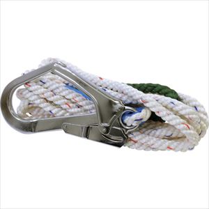 オレンジブック トラスコ中山　TRUSCOグリーンクロス 白色介錯ロープ 5m 20本セット 〔品番:6300007939〕[ 注番:2566056]特長●引っ掛け防止加工が施された白色の介錯ロープになります。●安全対策としてさつま編みではなく、縫製、シュリンク、塗装で引っ掛け防止になっています。●見た目でサイズがわかるように、5mタイプは手持ち部分が赤くなっています。●またカラー部分は地切りの目安用に30cmになっています。用途●現場や工事、工場などでの玉掛作業時の介錯に。仕様●径(mm)：12●長さ(m)：5●色：白仕様2●片側フック●持ち手カラー：緑材質/仕上●ロープ：ポリエステル●フック：スチールセット内容/付属品注意原産国（名称）中国JANコード4580646257915本体質量20kgオレンジブック トラスコ中山　TRUSCOグリーンクロス 白色介錯ロープ 5m 20本セット 〔品番:6300007939〕[注番:2566056][本体質量：20kg]《包装時基本サイズ：300×600×550》〔包装時質量：25kg〕分類》荷役用品》吊りクランプ・スリング・荷締機》ラウンドスリング☆納期情報：オレンジブック掲載以外でメーカー直送品（送料元払い）【法人限定＝会社名ご記入お願い致します。】※北海道・沖縄・離島は運賃別途商品も含む