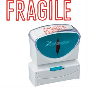 ■シヤチハタ スタンプ ビジネス用 キャップレス B型 赤 FRAGILE X2-B-10102 X2B10102(2570209)[送料別途見積り][法人・事業所限定][掲外取寄]