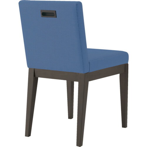 ■TRUSCO ベーシックチェア ネイビー EL60136NV(2572073)[法人限定][直送元]