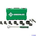 ■GREENLEE 手動ラチェット式パンチャーセット 7238SB(2574065)