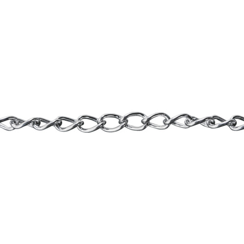 ■TRUSCO 鉄クロームマンテルチェーン 2.3mm×3m TIM1233M(2576739)