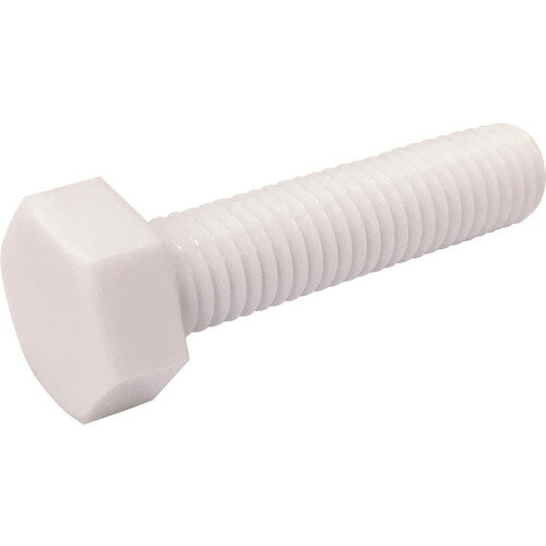 ■コノエ 六角ボルト 全ねじ PC M10×20 白色 BTPCF1020W(2579133)×10[送料別途お見積り][法人限定][掲外取寄](4.0)