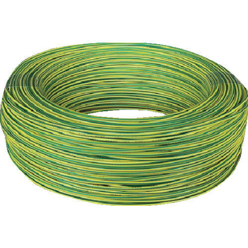 ■KHD KIV2.0 黄/緑 200m KIV2.0SQYG200M(2581037)[送料別途お見積り][法人限定][メーカー取寄]