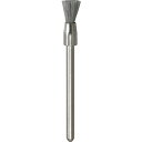 ■TRUSCO エンド型ブラシ ダイヤ入ナイロン 線0.25X筒径Φ5X軸Φ3 53E7(2590646)