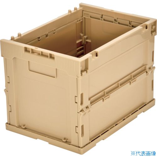 ■TRUSCO オリコン α折りたたみコンテナ 20L LS色 TRS20LS(2594770)